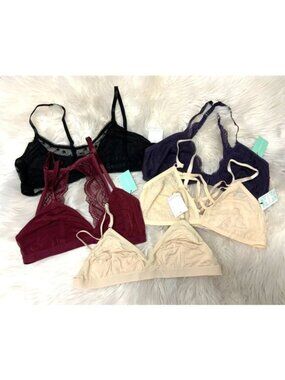 Bundle Of 5 Lace Bralettes